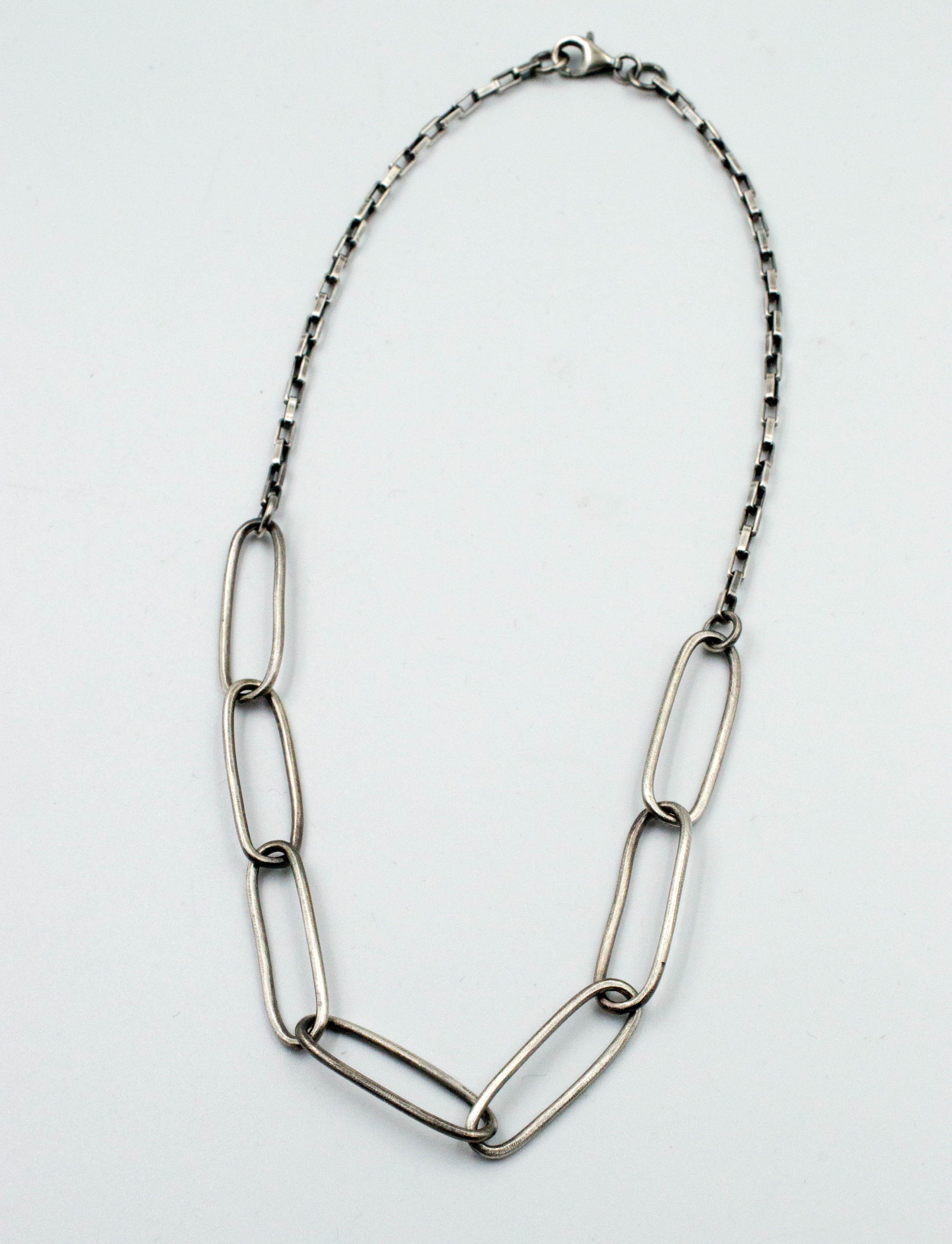 χειροποιητη ασημενια αλυσιδα