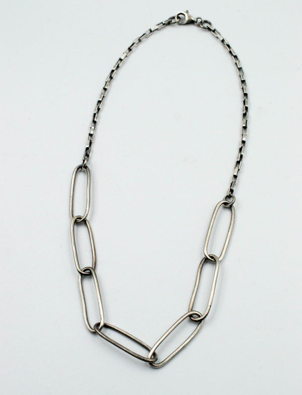 χειροποιητη ασημενια αλυσιδα