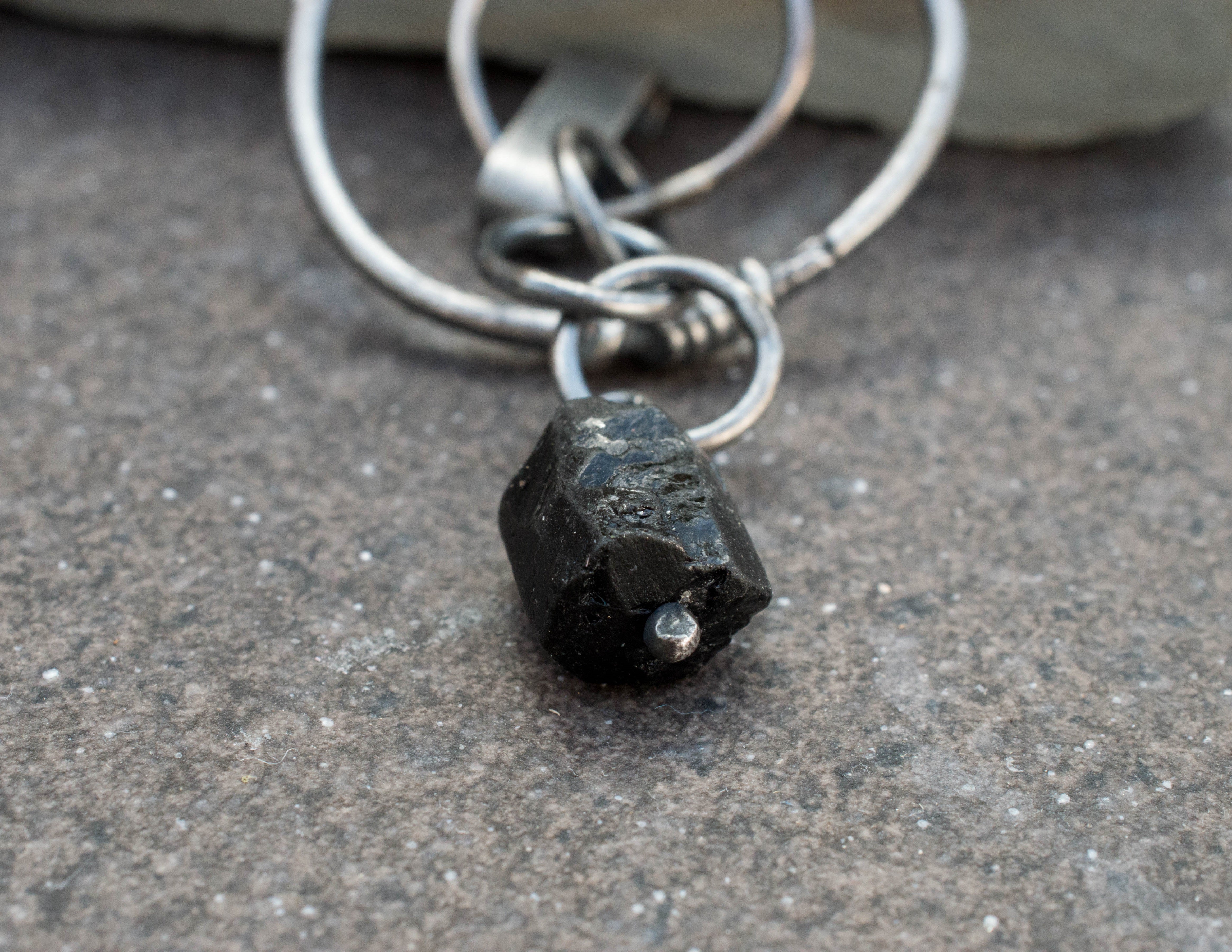 Κρεμαστά ασημένια σκουλαρίκια