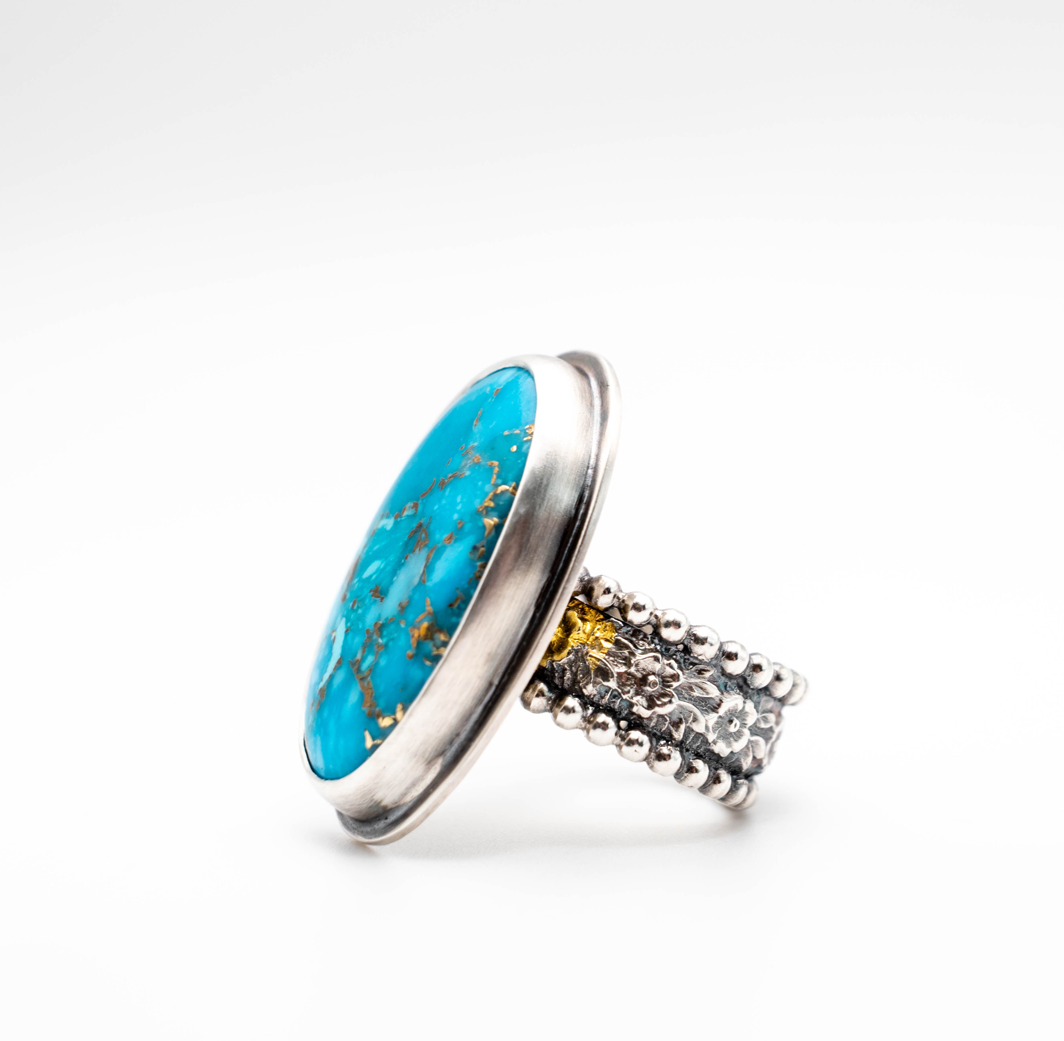 δαχτυλιδι με τυρκουαζ πετρα