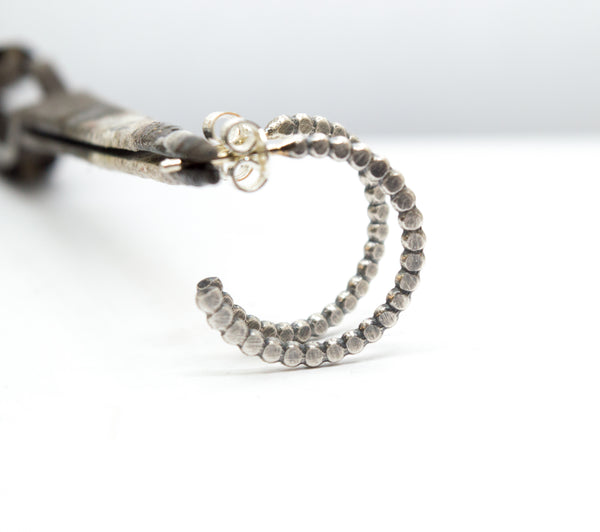 Κρίκοι ασημένιοι μεσαίου μεγέθους - SILVERstro Κοσμήματα