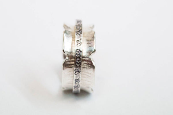 Spinner Δαχτυλίδι από ασήμι 925 - SILVERstro Κοσμήματα