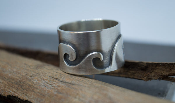 Unisex χειροποίητο ασημένιο δαχτυλίδι - SILVERstro Κοσμήματα