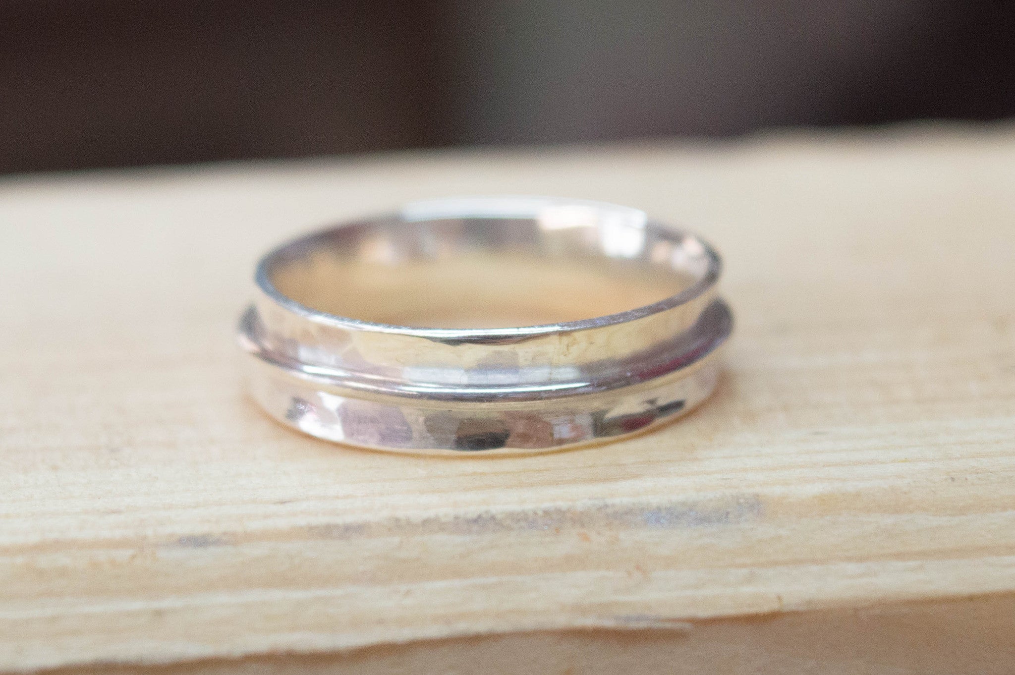 Ασημένιο Χειροποίητο Δαχτυλίδι Αντίχειρα - Minimal Design