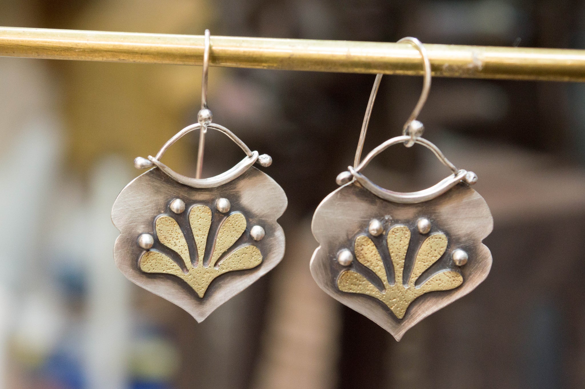 Silver earrings - Moroccan design