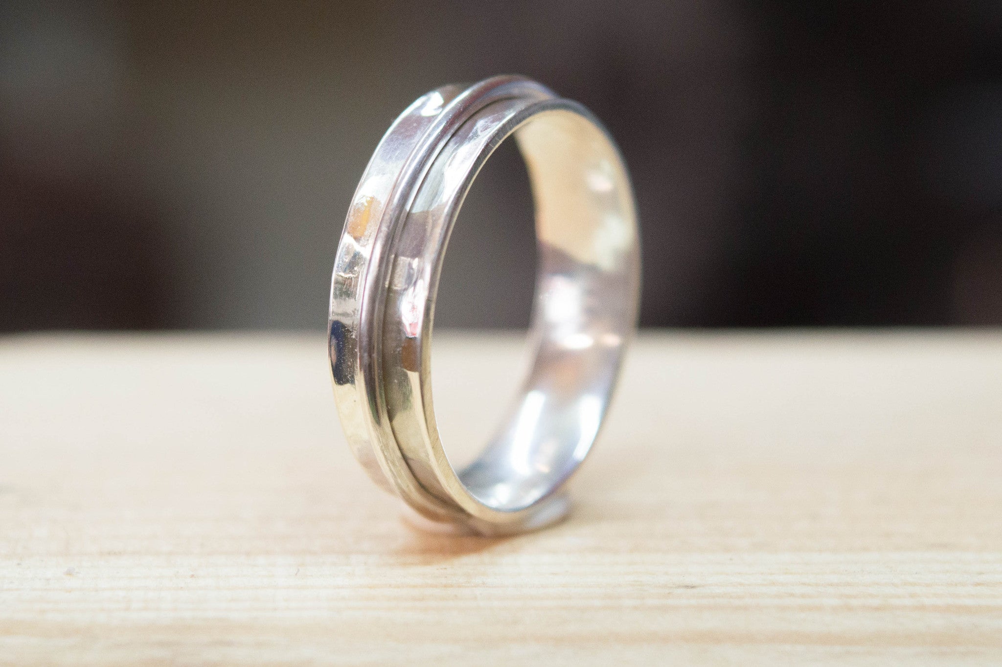 Ασημένιο Χειροποίητο Δαχτυλίδι Αντίχειρα - Minimal Design