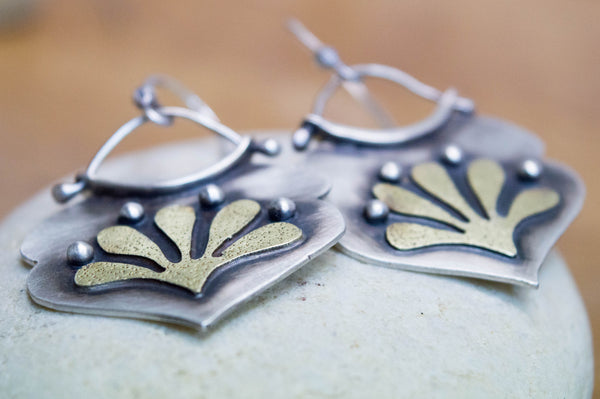 Silver earrings - Moroccan design