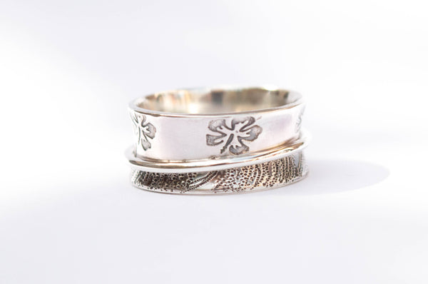 ασημένια δαχτυλίδια