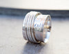 Spinner  – φαρδύ statement ring 15mm – SILVERstro